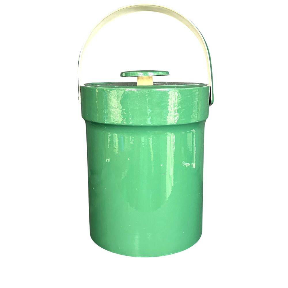 Green Vinyl Insulated Ice Bucket Ex